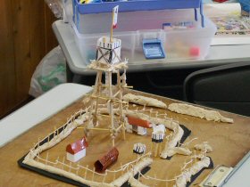 付城模型作り-2