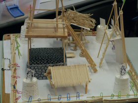 付城模型作り-4